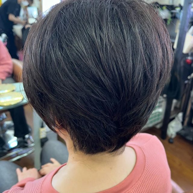 ショートヘアの画像