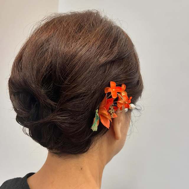 ヘアセットの画像