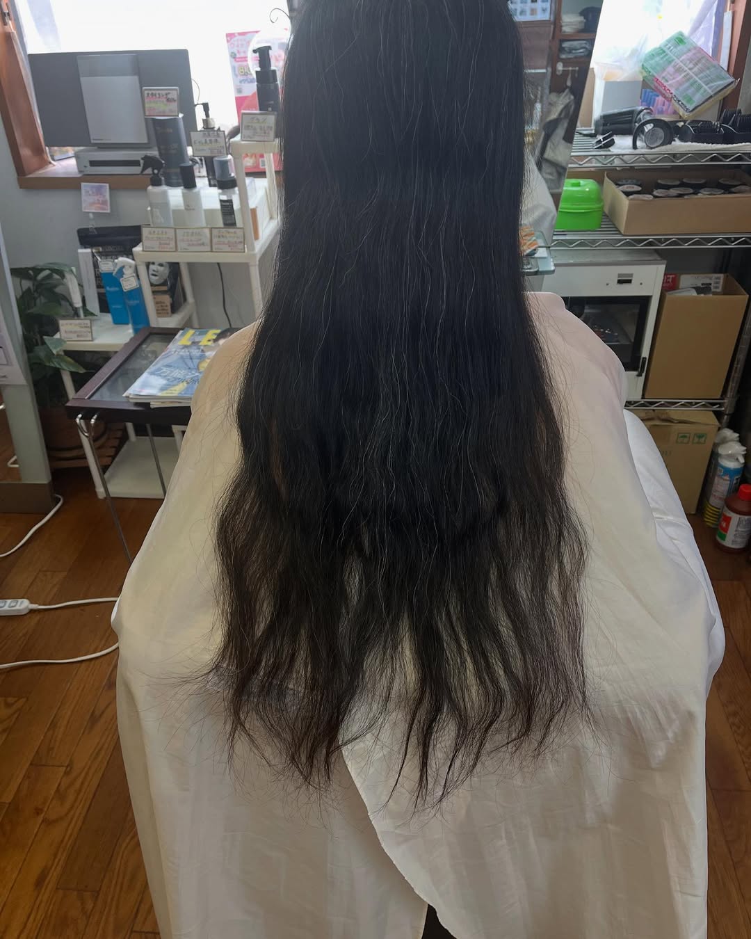 ヘアードネーションのお手伝いの画像