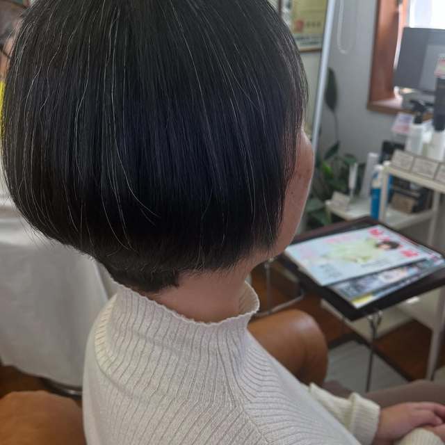 ショートヘアの画像